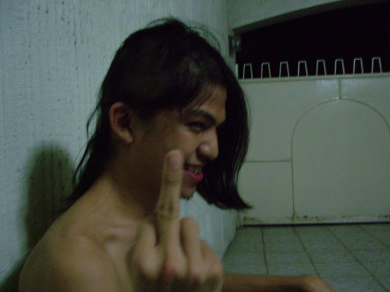 Slightly pissed at the camera man.